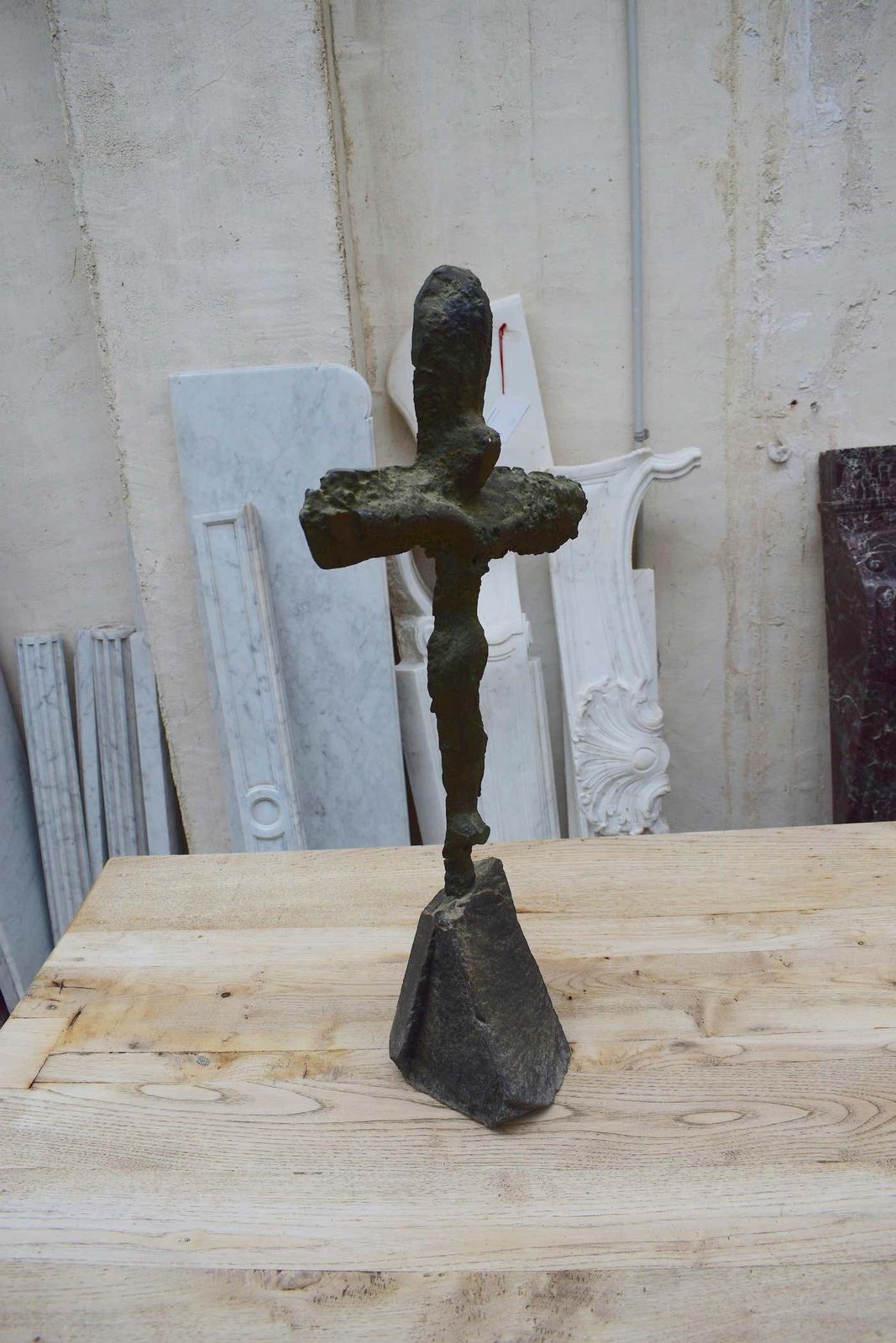 A Sculptural Crucifixion By The Catalan Artist Xavier Ruscallleda (1944   2008) photo Home Decor