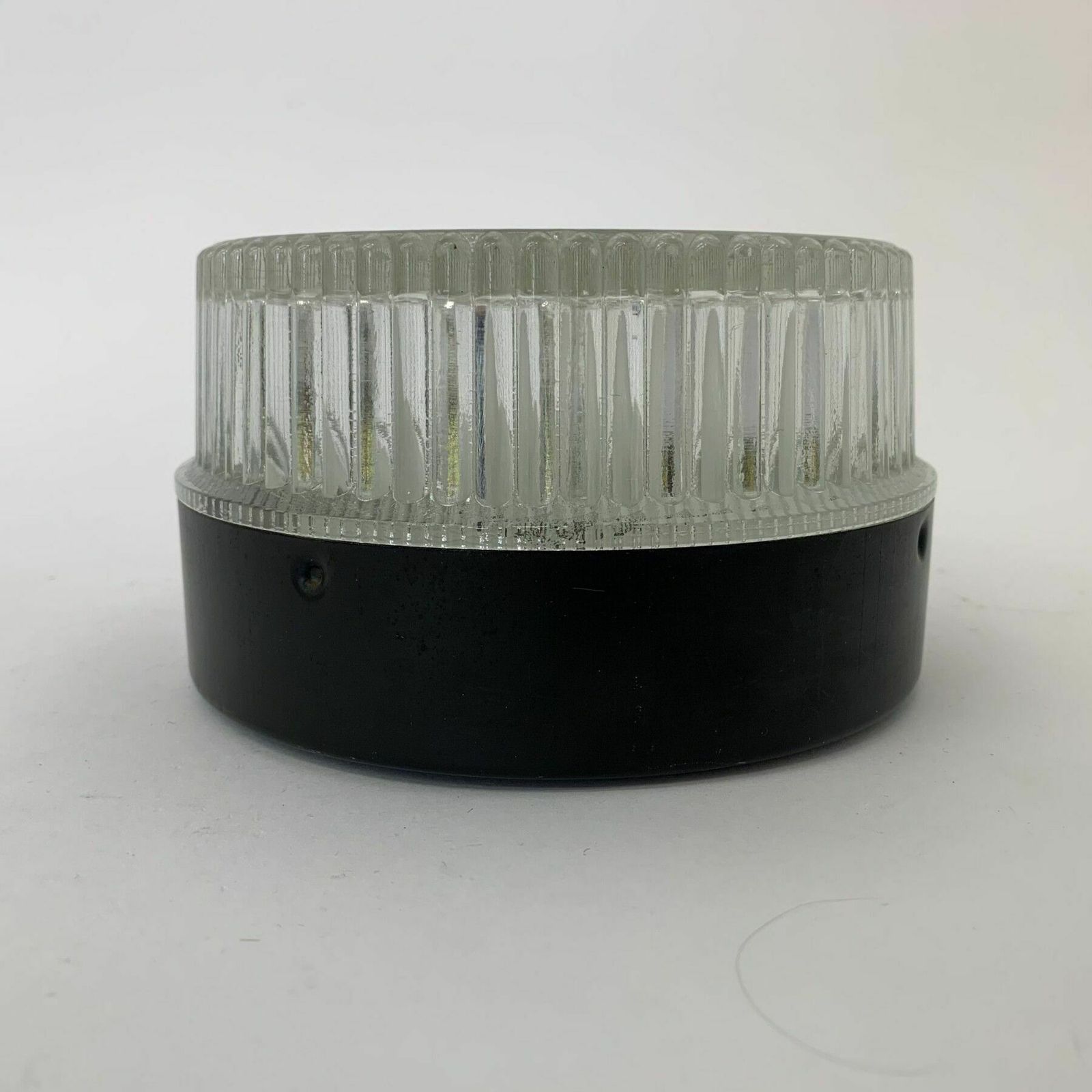 Mid Century Design Glazen Plafond  En Wandlamp, Ca. Jaren 1970
