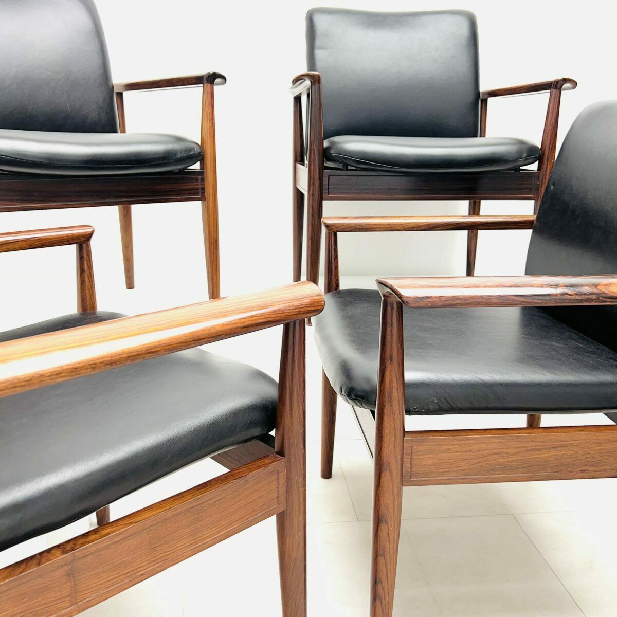 Furniture Danish Armchairs By Finn Juhl, 1960s photo