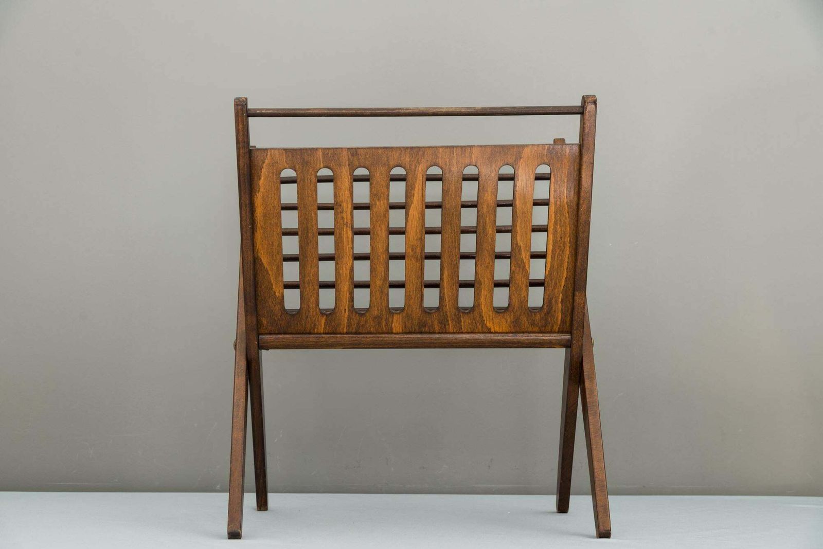 Magazine Rack In Solid Beechwood photo buy