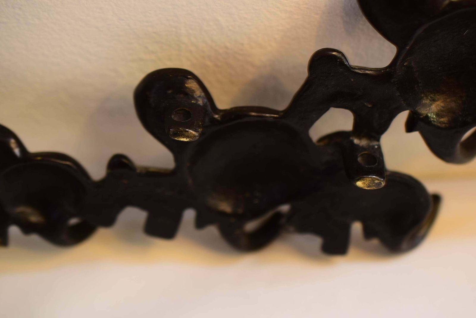 Walter Bosse Brass Key Hanger Of A Elephant Group Made By Hertha Baller photo for sale