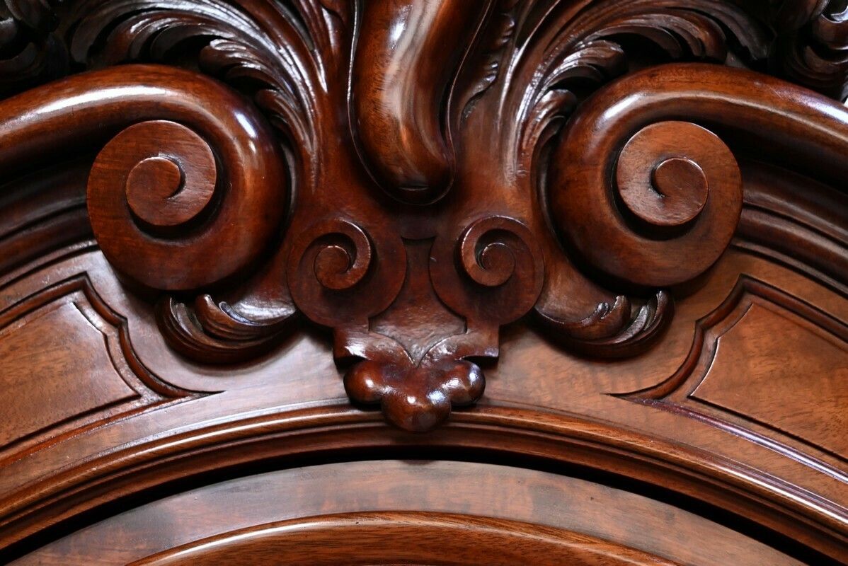 Rare Pair Of Property Showcases In Mahogany, Napoleon III Style   2nd Part Of The 19th Century photo buy