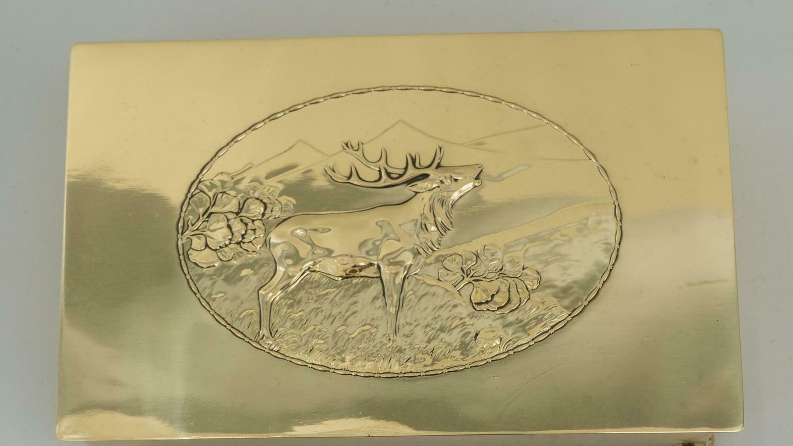 Art Deco Wmf Hunting Motiv Jewellery Box, Circa 1920s photo furniture