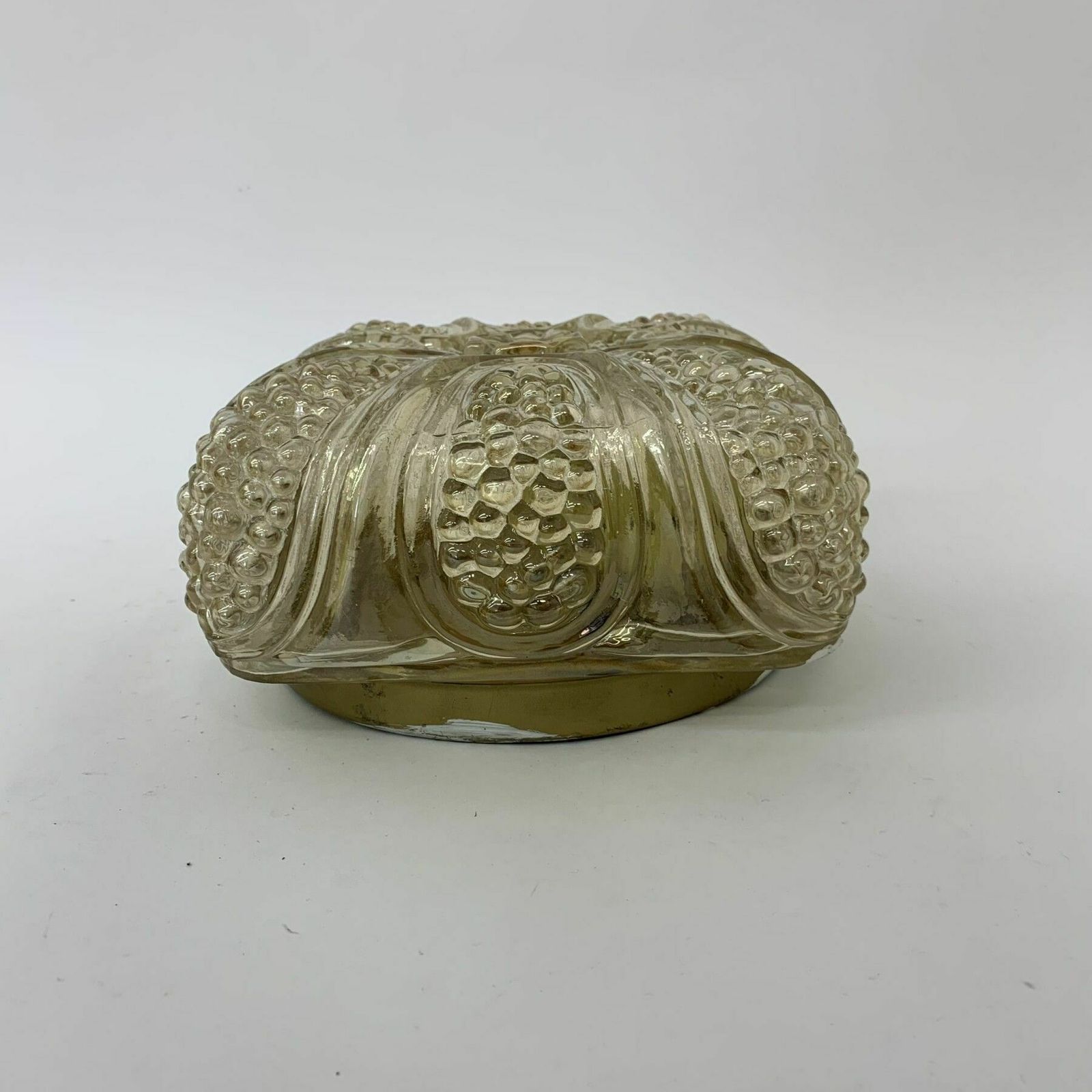 Mid Century Design Glazen Plafond  / Wandlamp, Jaren 1970 photo 186.0
