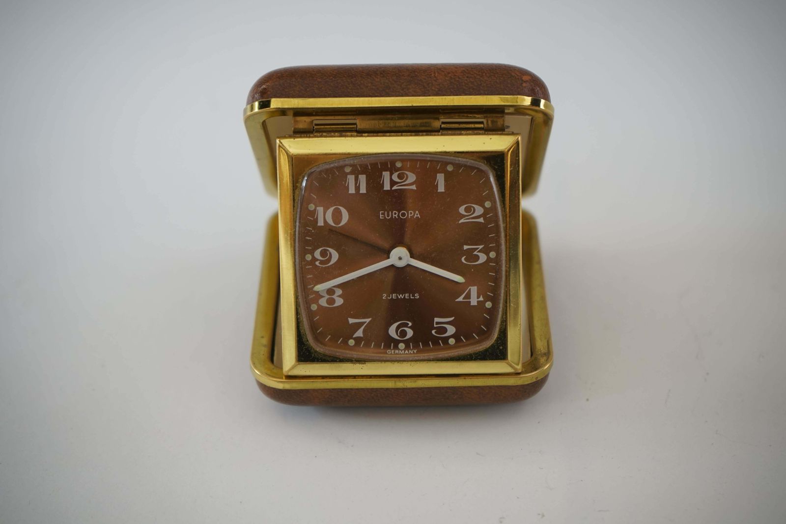 Travel Alarm Clock "Europe", 1950s photo furniture