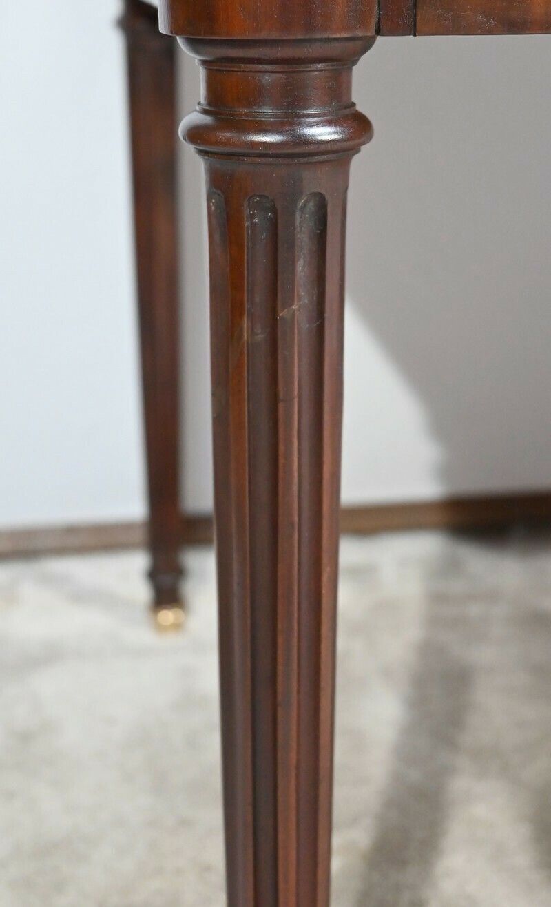 photo buy Mahogany Bureau Plat, Louis XVI Style   1st Part Of The 19th Century