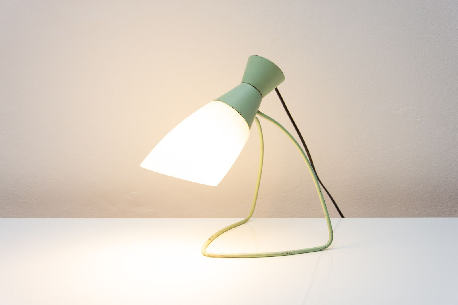 Mid Century Desk Lamp, Designed By Josef Hurka For Napako, 1960´S photo vinterior