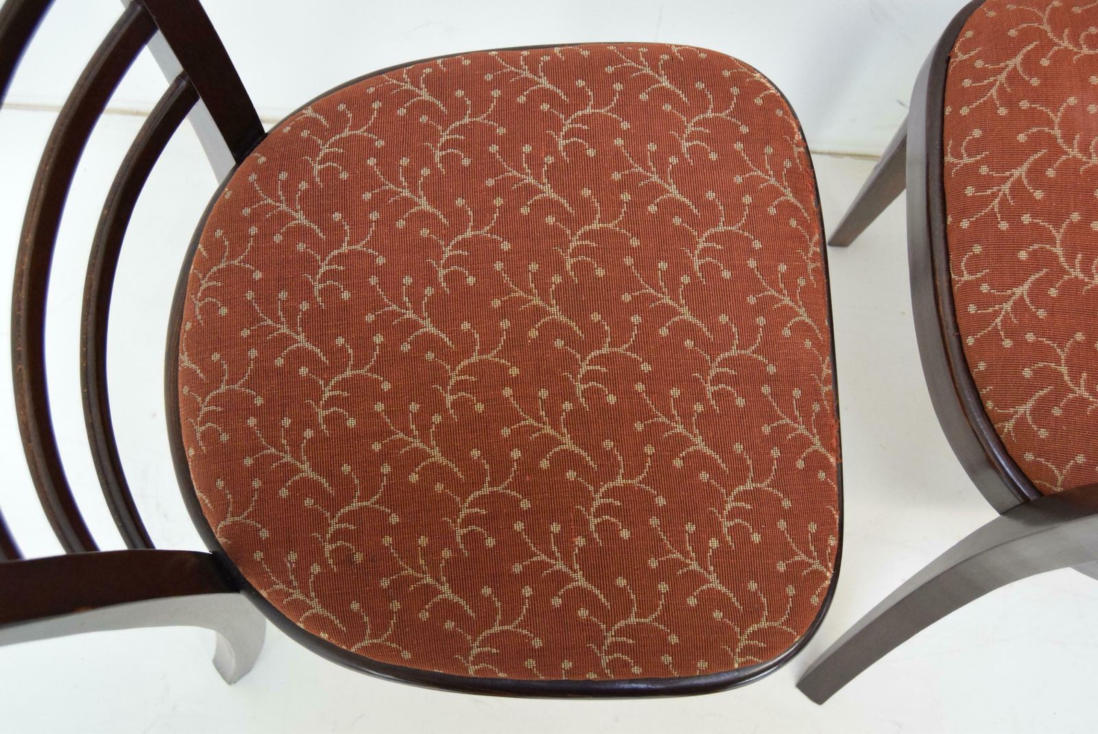 Furniture Set Of Four Midcentury Dining Chairs Ton, 1950's. photo
