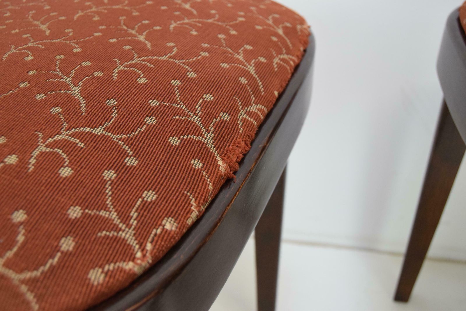 994.0 Set Of Four Midcentury Dining Chairs Ton, 1950's. photo