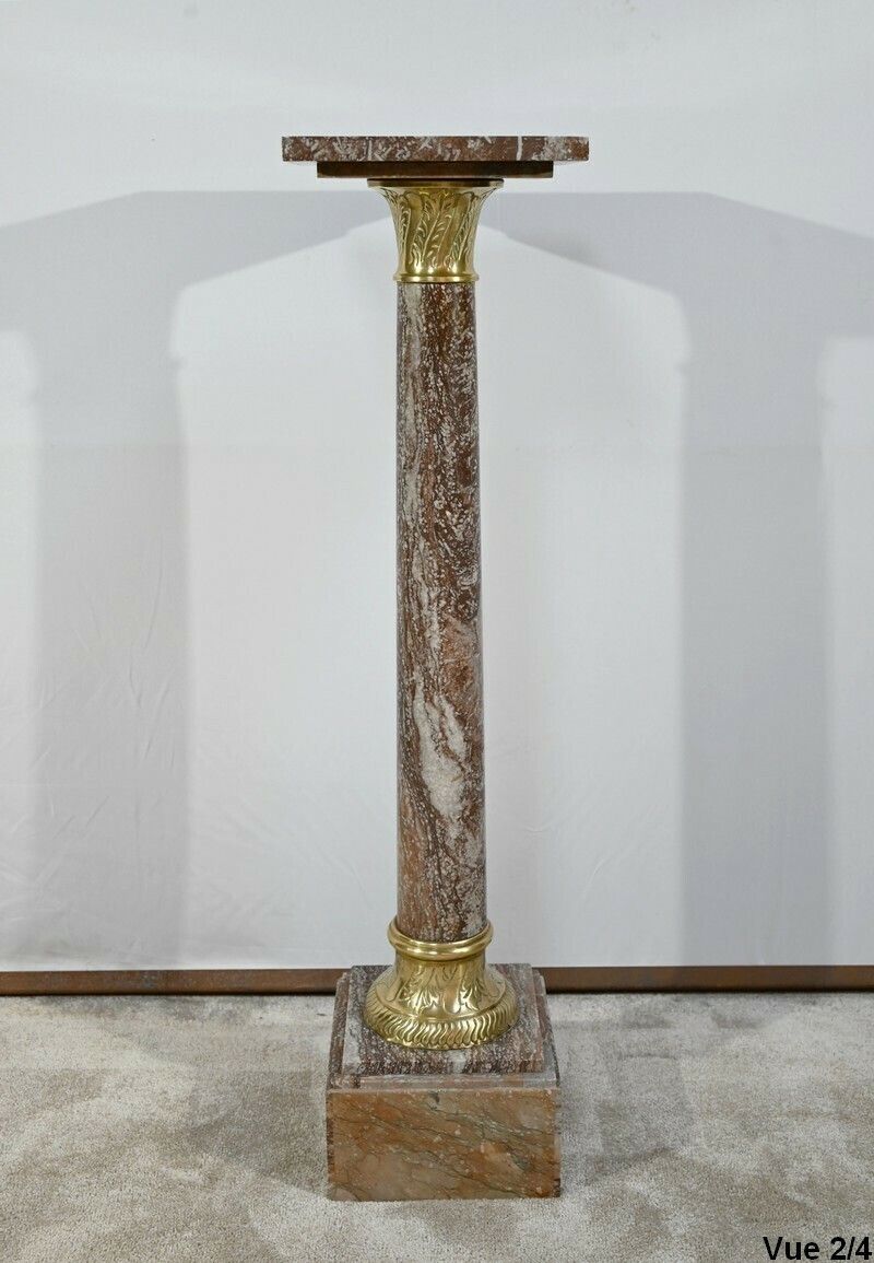 2112.53 Marble Column   Late 19th Century photo