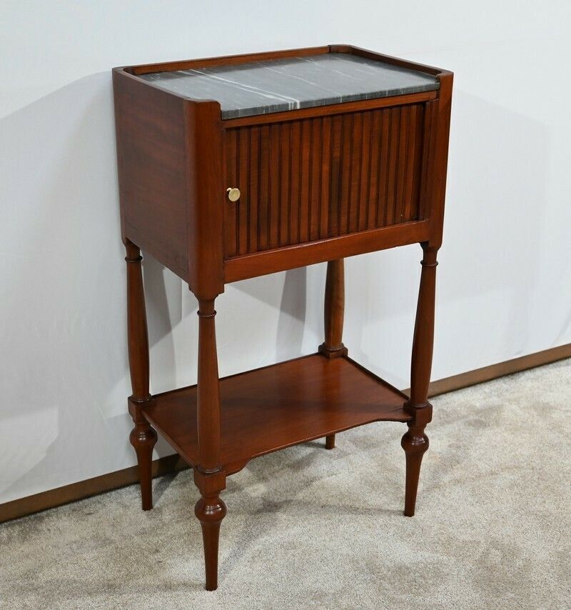 Small Mahogany “All Sides” Cabinet, Louis XVI Period – Late 18th Century photo furniture