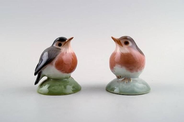 Five Royal Copenhagen And B & G, Bing & Grondahl Porcelain Figurines photo furniture