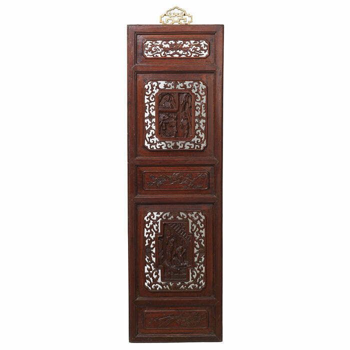 Single Decorative Carved Window Panel