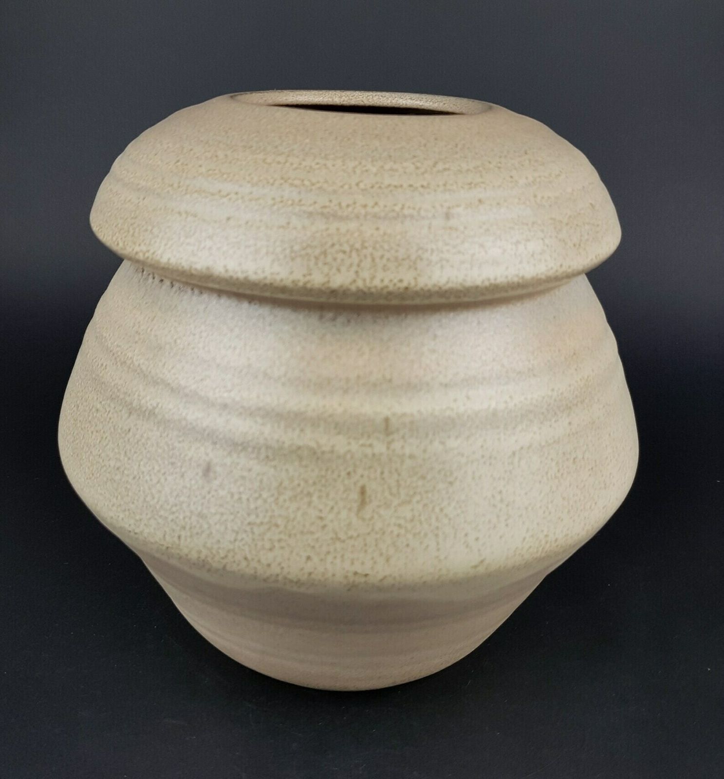 Vintage Steuler Keramik Beige Vase West German Pottery 1960s photo buy