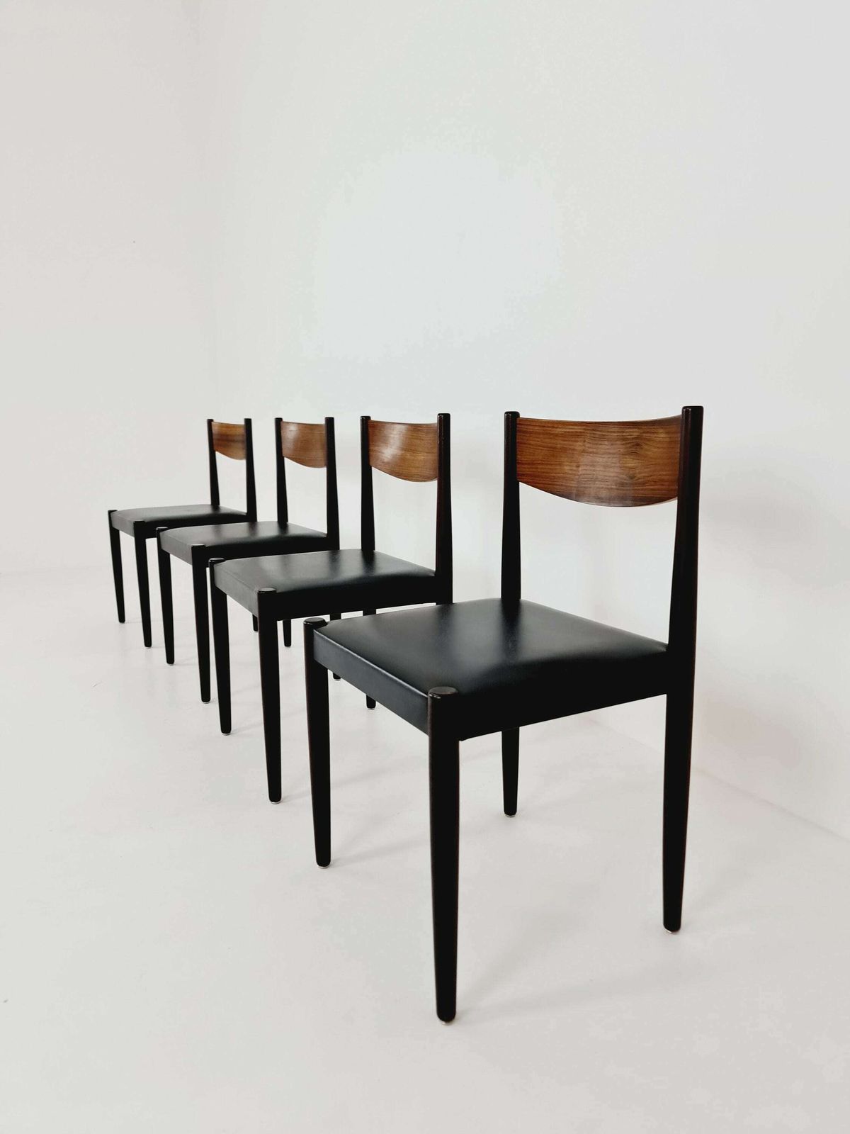 Danish Modern Rosewood Chairs Design By Niels Möller For Frem Rojle, 1960s, Set Of 4 photo furniture