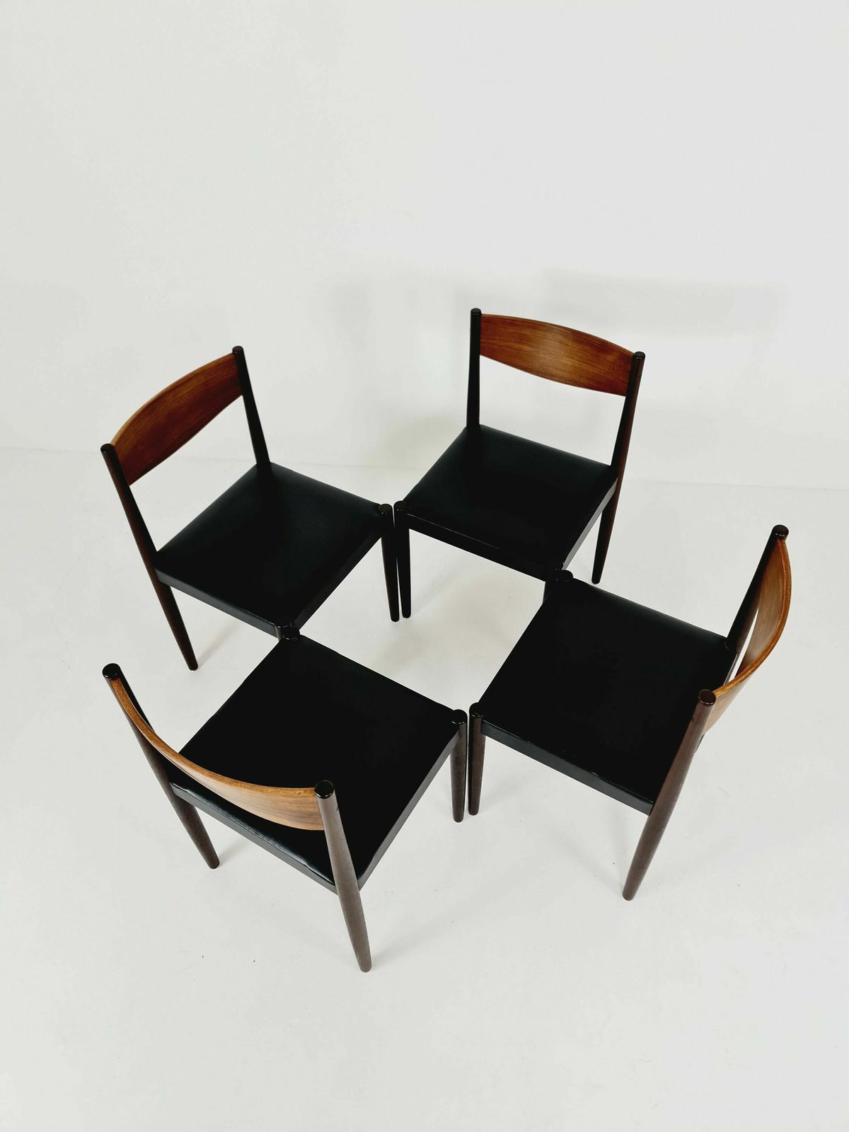 Danish Modern Rosewood Chairs Design By Niels Möller For Frem Rojle, 1960s, Set Of 4 photo Furniture