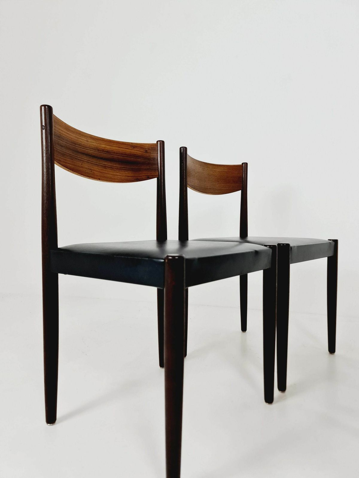 Danish Modern Rosewood Chairs Design By Niels Möller For Frem Rojle, 1960s, Set Of 4 photo vintage