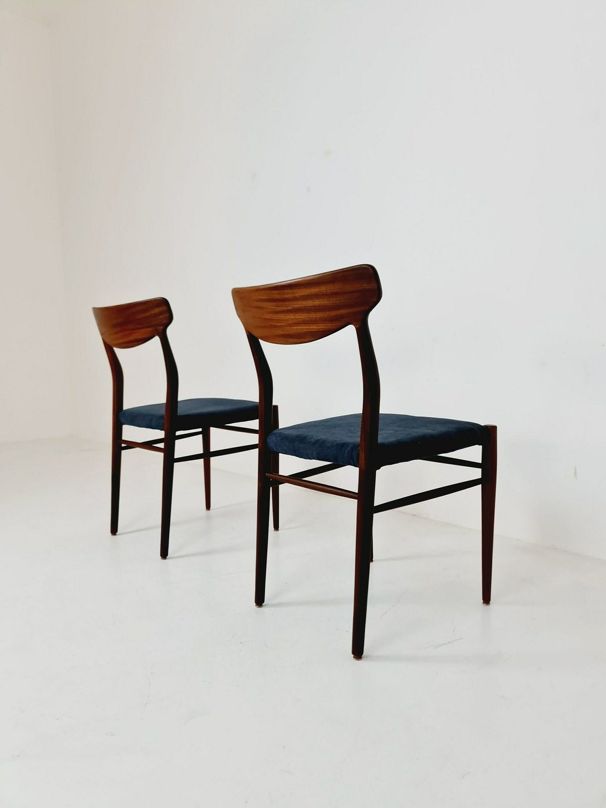 Mid Century Teak Chair By Knud Faerch For Slagelse Møbelverk, 1960s Set Of 2