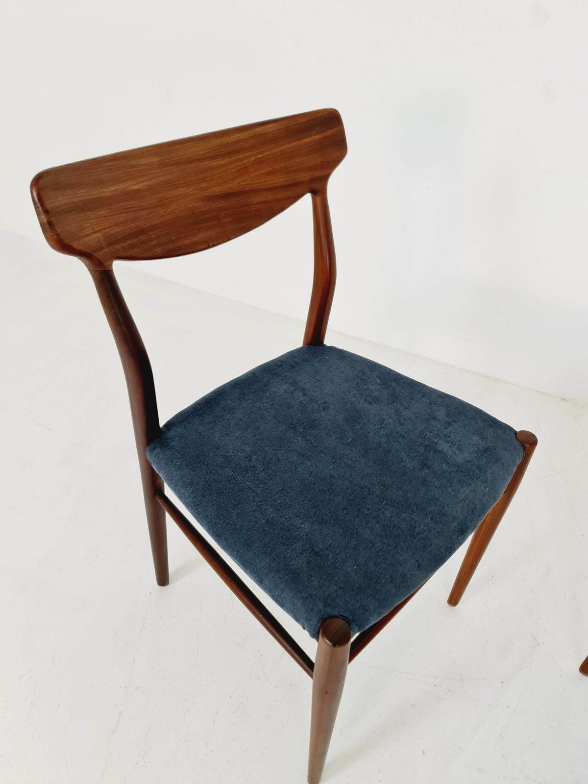 Mid Century Teak Chair By Knud Faerch For Slagelse Møbelverk, 1960s Set Of 2 photo vinterior