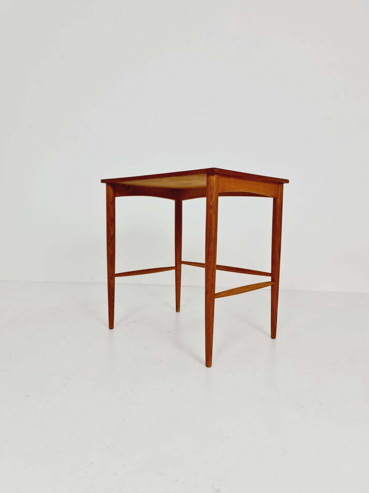 Swedish Nightstand / Side Table Teak By Folke Olsson For Bodafors, 1960s photo vinterior