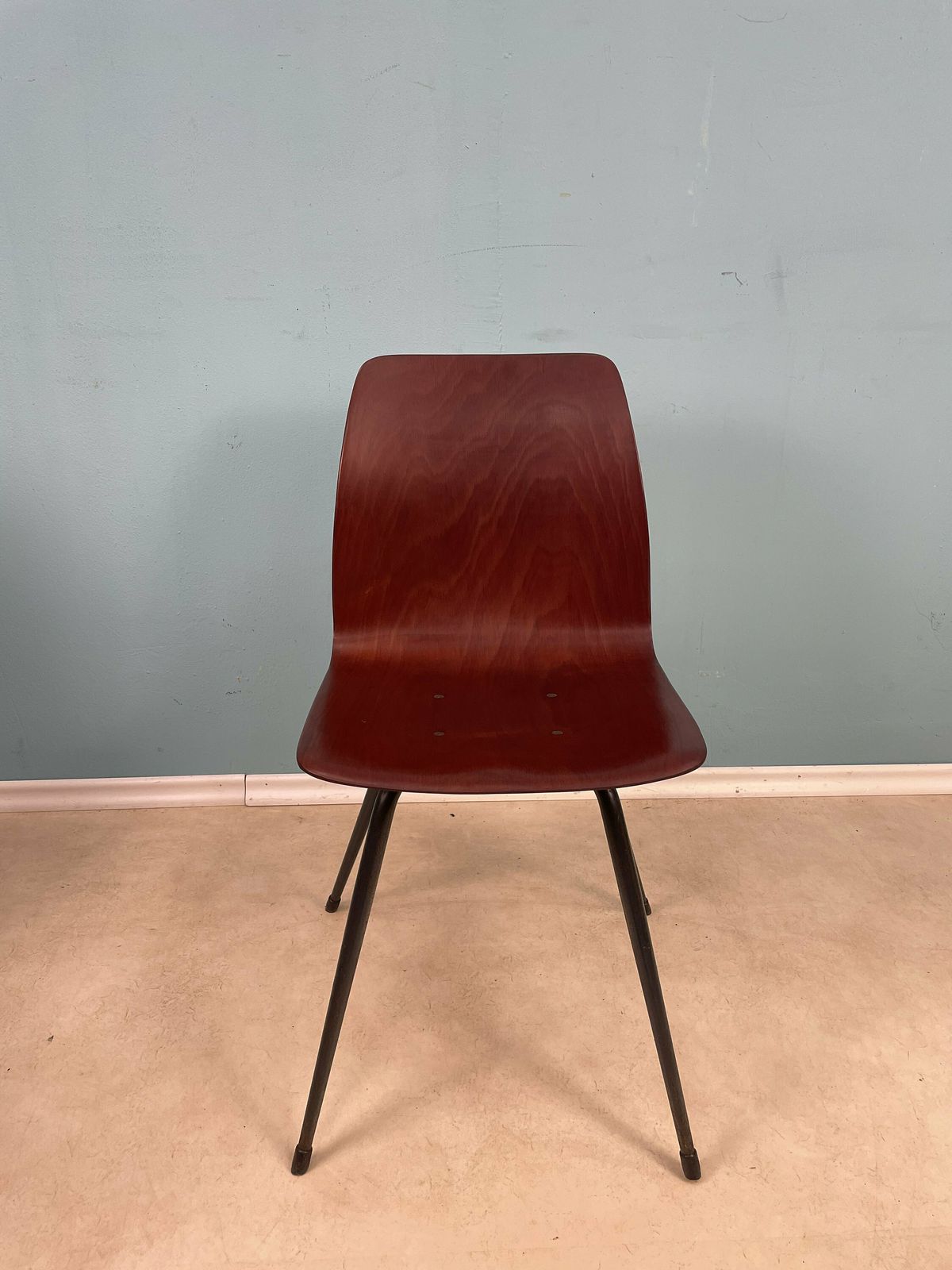 1/5 Mid Century German Chair By Elmar Flötotto In Pagwood photo 162.0