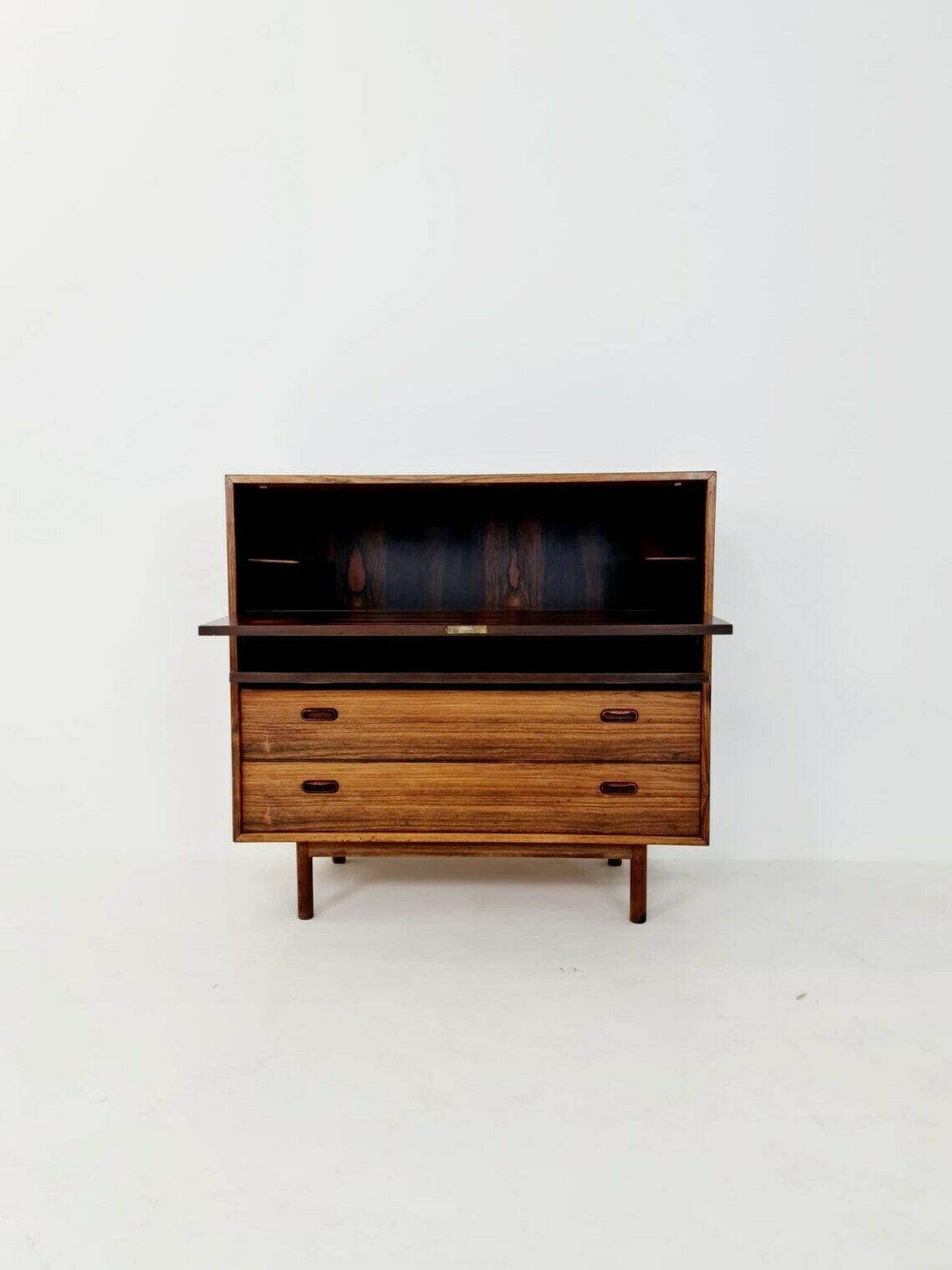 Mid Century Danish Modern Rosewood Chest Of Drawers Bar By Peter Hvidt 1960s photo Furniture