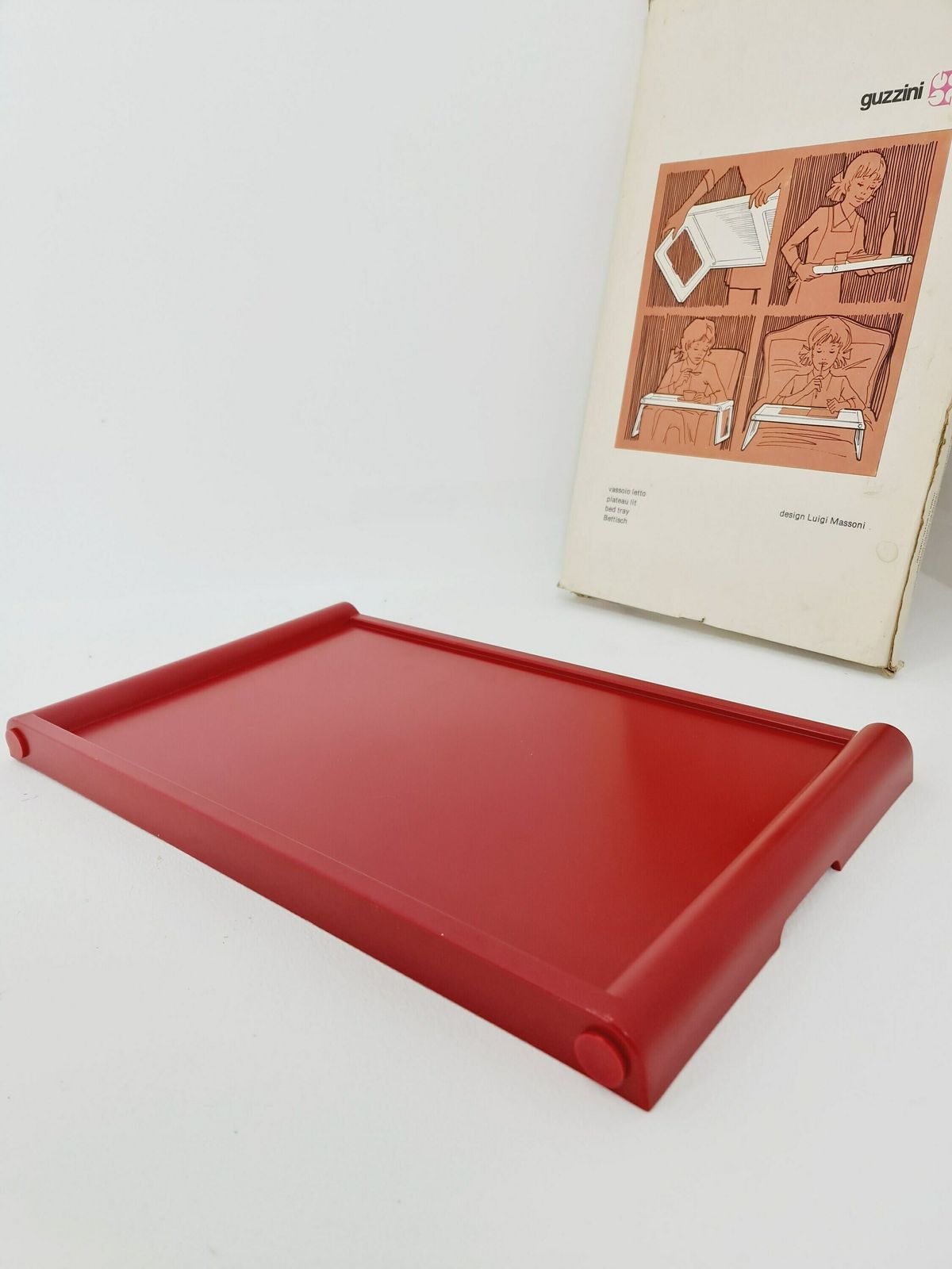 Guzzini Pepito,Design Luigi Massoni, Side Table, Breakfast Table With Original Packing 1970s photo 215.0