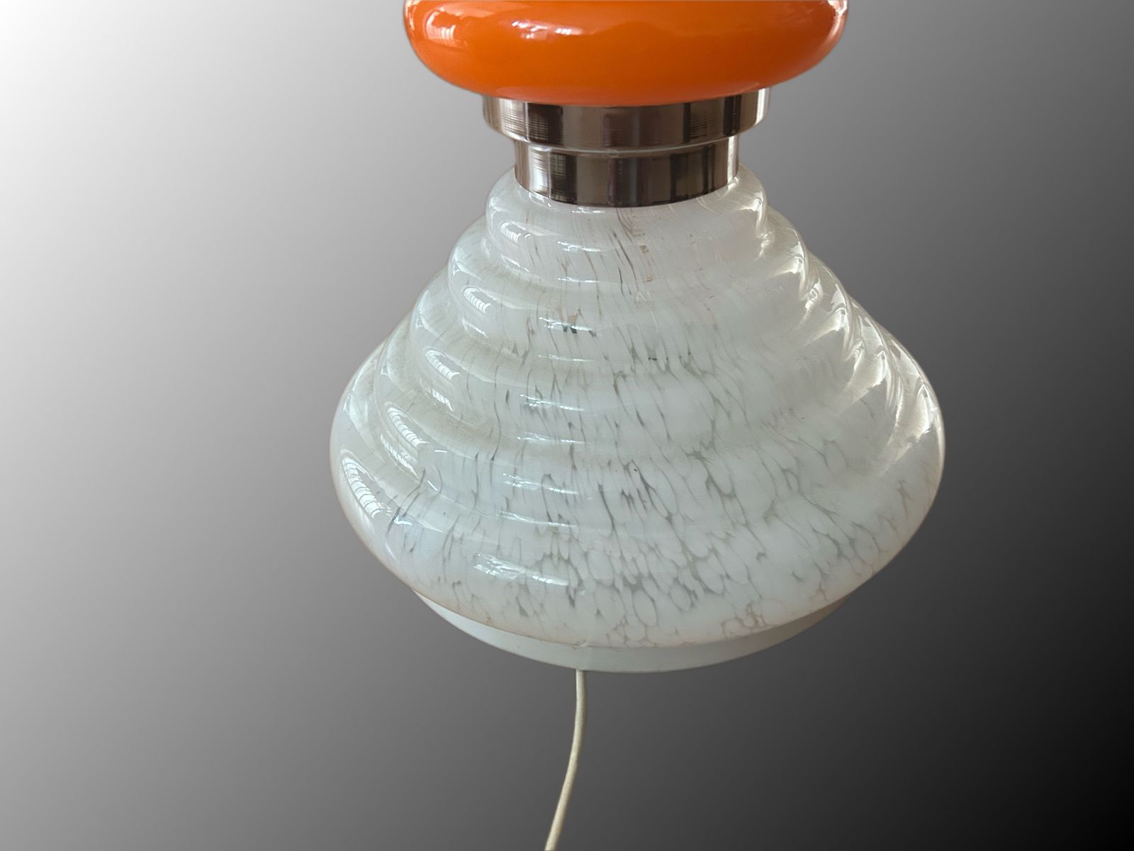 photo furniture Space Age Murano Glass Floor Lamp By Carlo Nason For Mazzega, Italy, 1960s