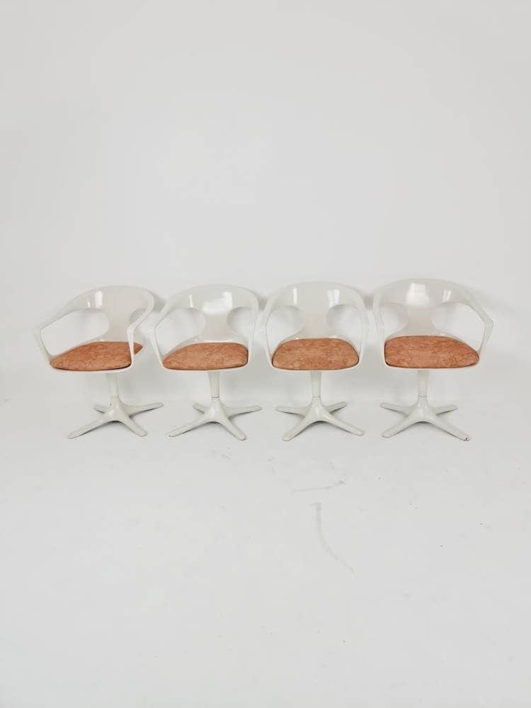 photo for sale Space Age Dining Set By Konrad Schäfer For Interlübke, Set Of 5