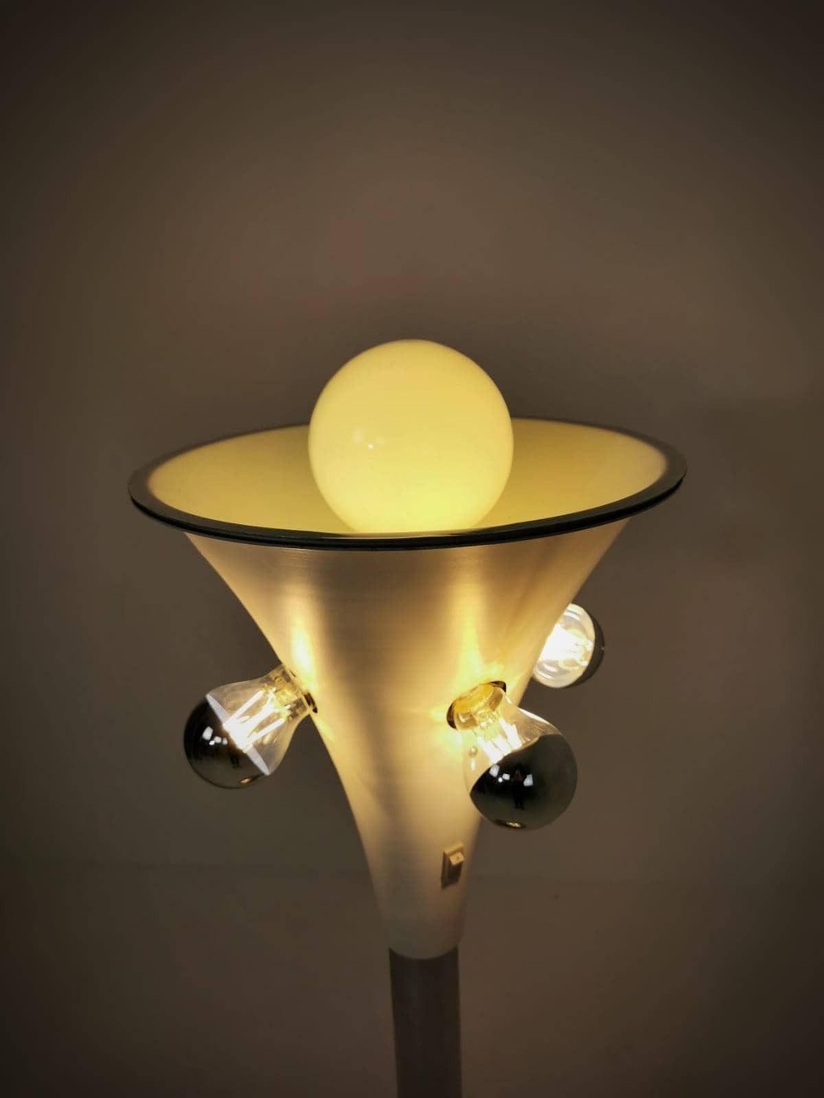 Mid Century Space Age Tulip Table/Floor Lamp Staff Leuchten, Germany 1960s photo 969.0