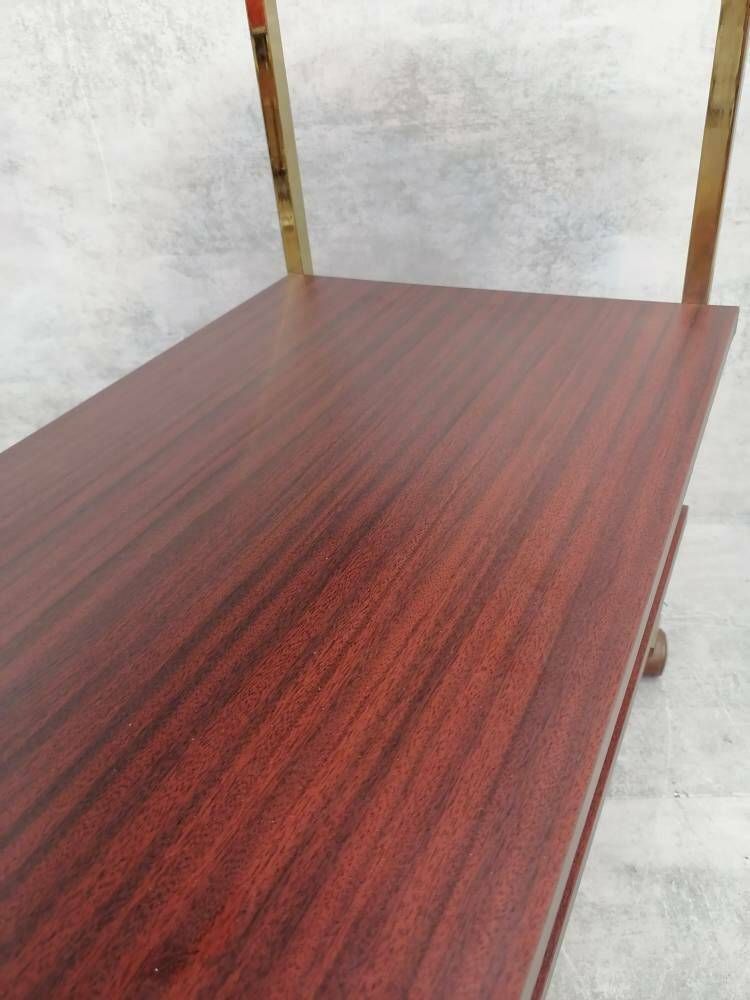 photo for sale Bauhaus Mid Century Service Cart Table & Trolly 1970s