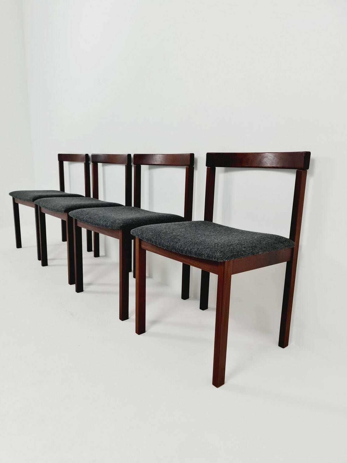 Mid Century Rosewood Dining Chairs By Pippo For Asko 1960s photo Furniture