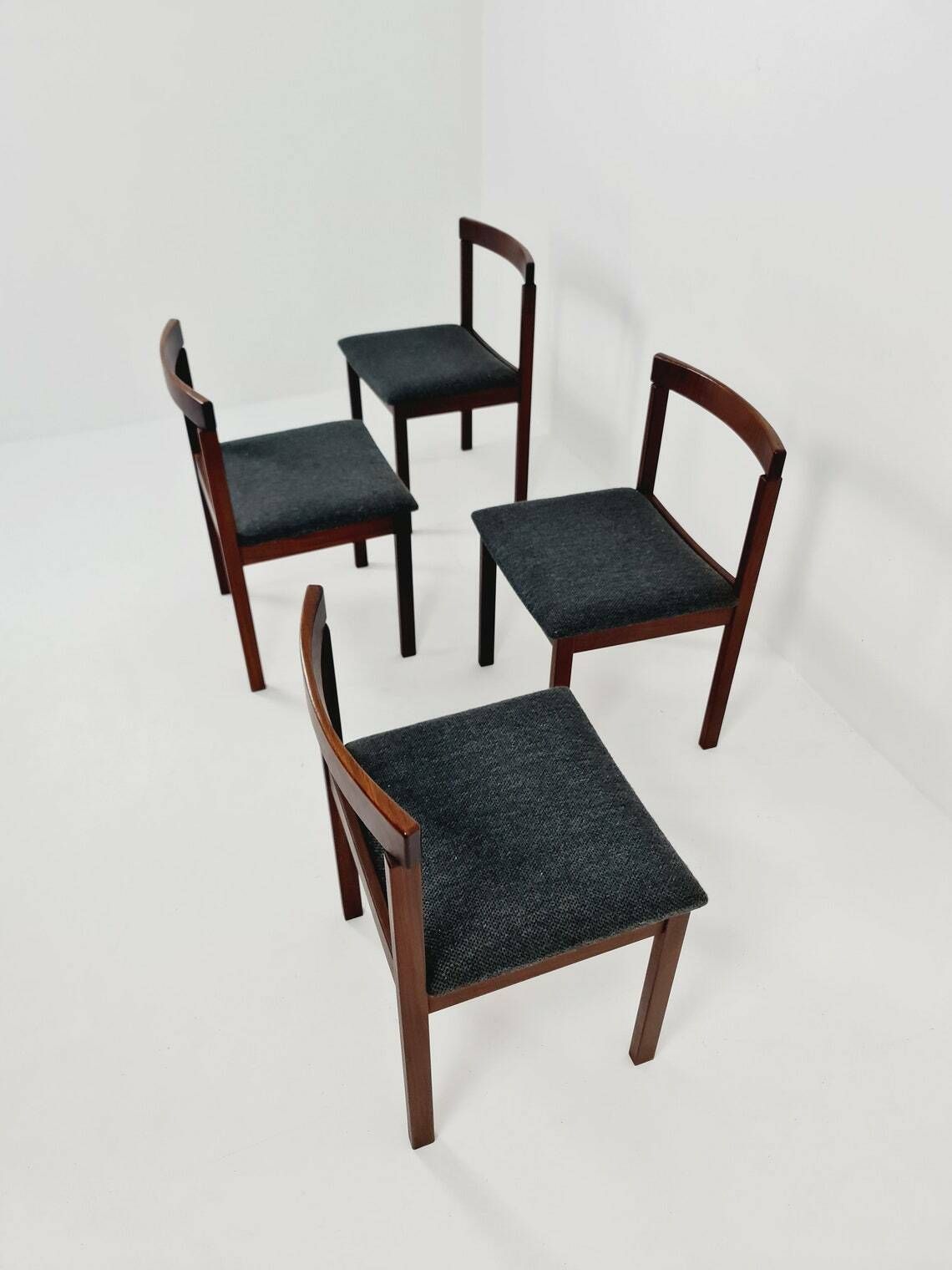 Mid Century Rosewood Dining Chairs By Pippo For Asko 1960s photo 1023.0