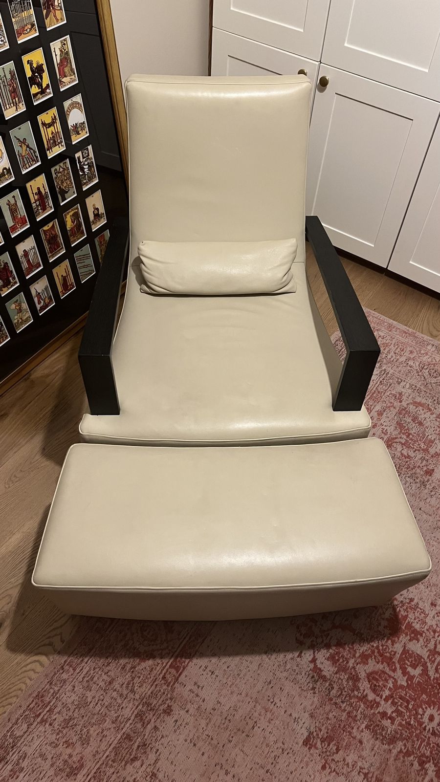 Ligne Roset "Neo" Rocker And Ottoman photo for sale