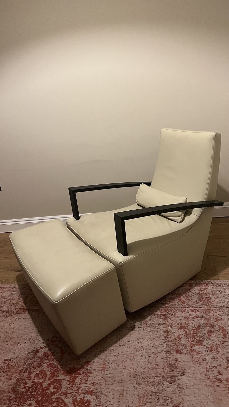 Ligne Roset "Neo" Rocker And Ottoman