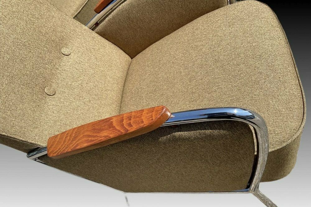 Bauhaus Style Armchairs By Joseph Perestegi, 1960s Set Of 2 photo furniture