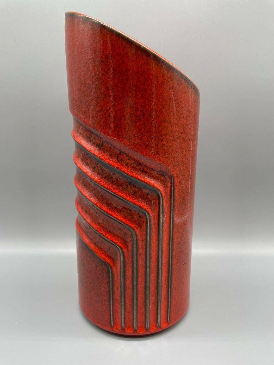 Futuristic Big Vase By Cari Zalloni For Steuler Germany 1970s