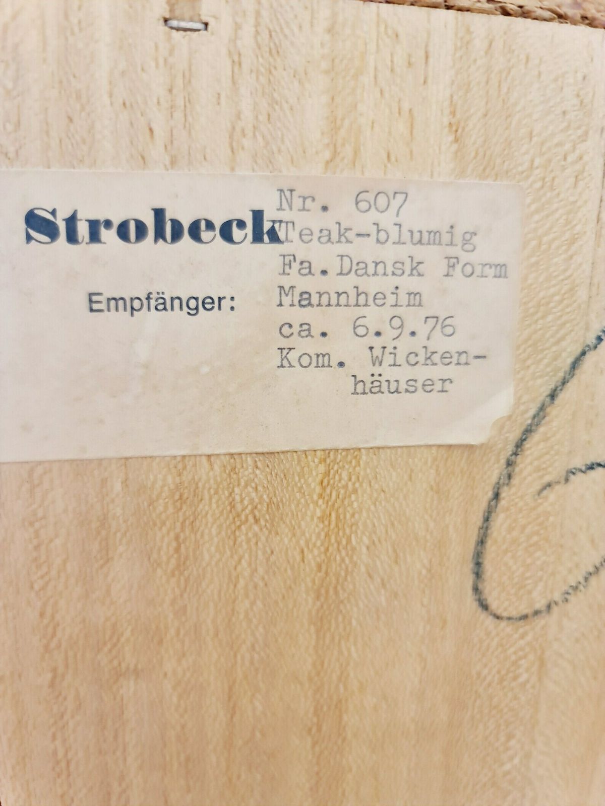 photo for sale Scandinavian Bookshelf With Chest Of Cabinet Teak Veneer From The 60s By Strobeck Danish Design