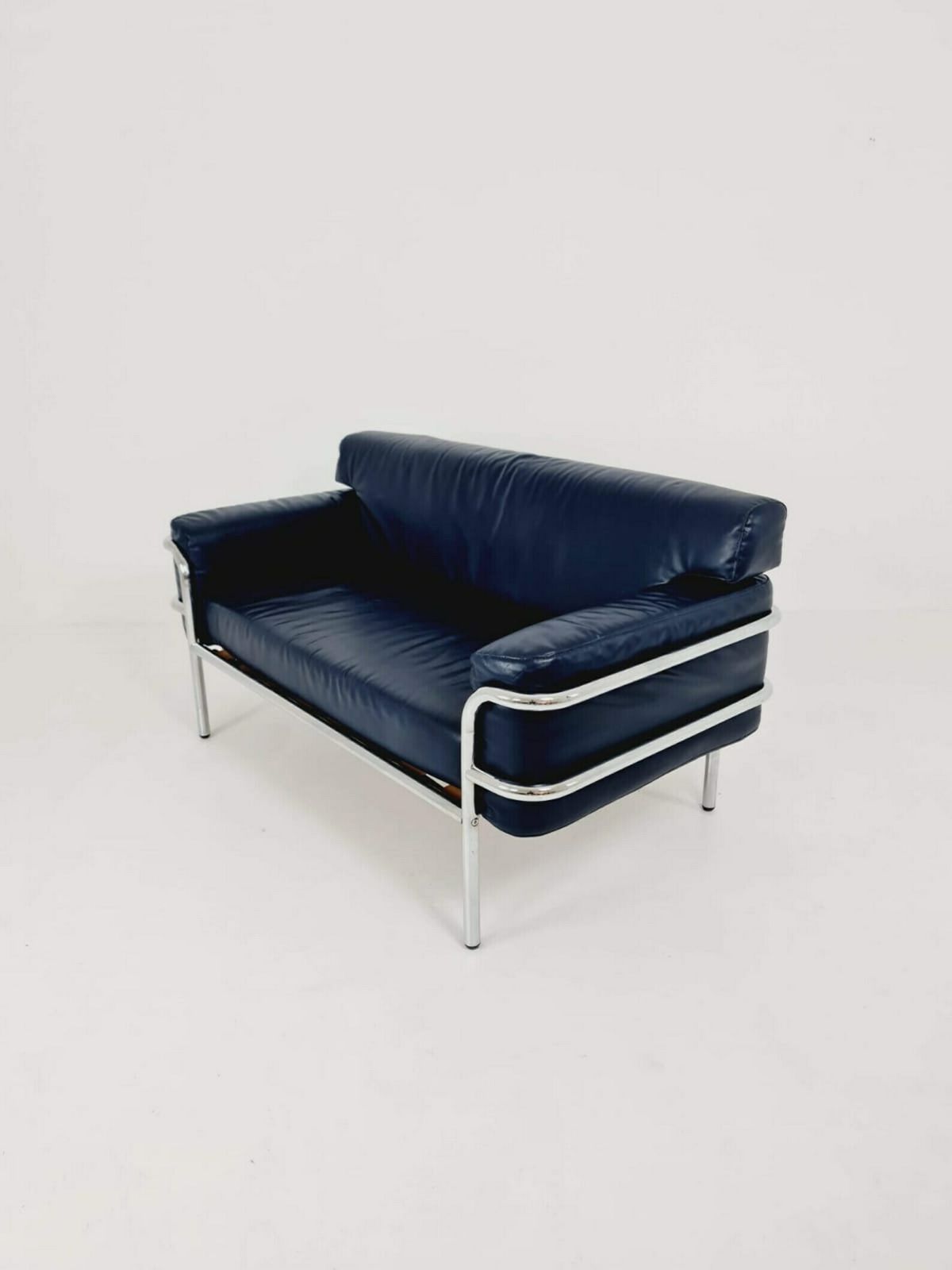 Bauhaus  Style Of Cassia Lc2 Style, 1980s Set Sofas photo 3554.0