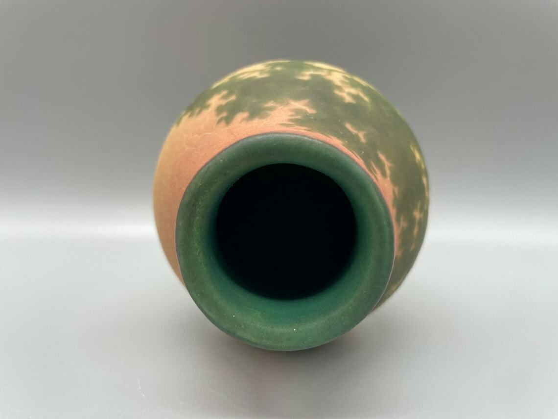 Exceptional Art Nouveau Vase Dawn By Amalric Walter, Nancy, Around 1890 photo vintage