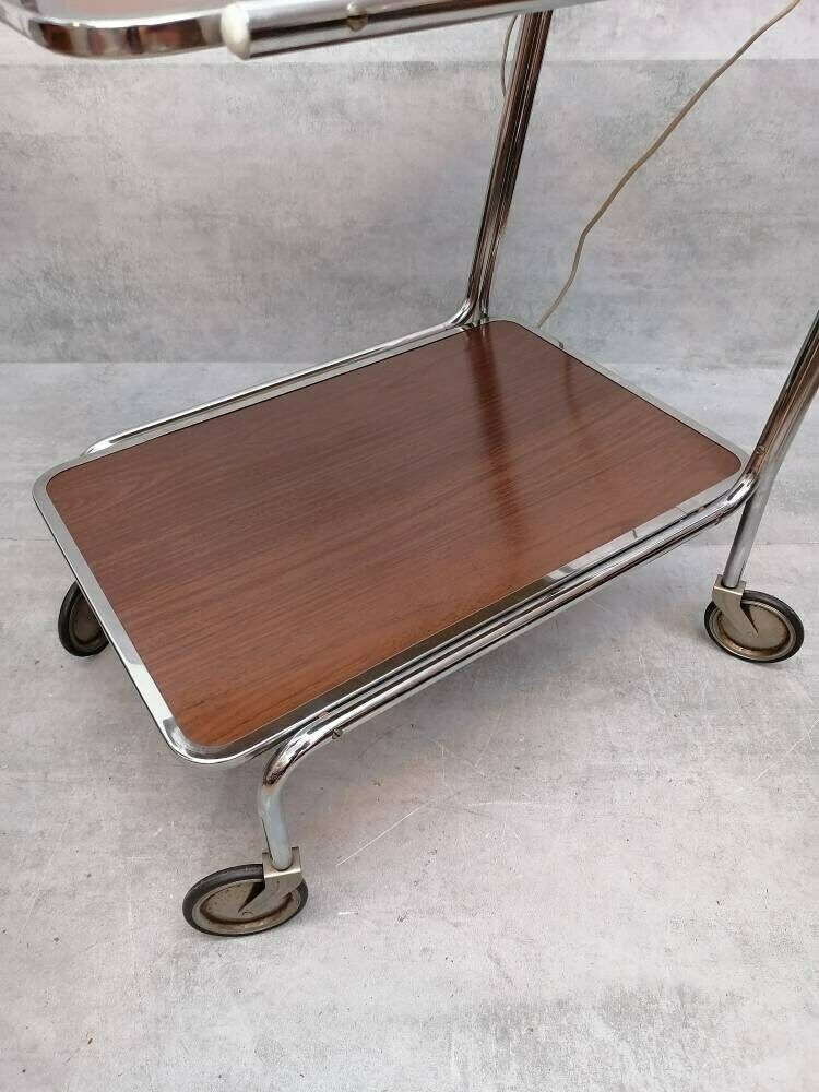 photo furniture Mid Century Bauhaus Design Tea Cart Trolly Service Cart 1960s