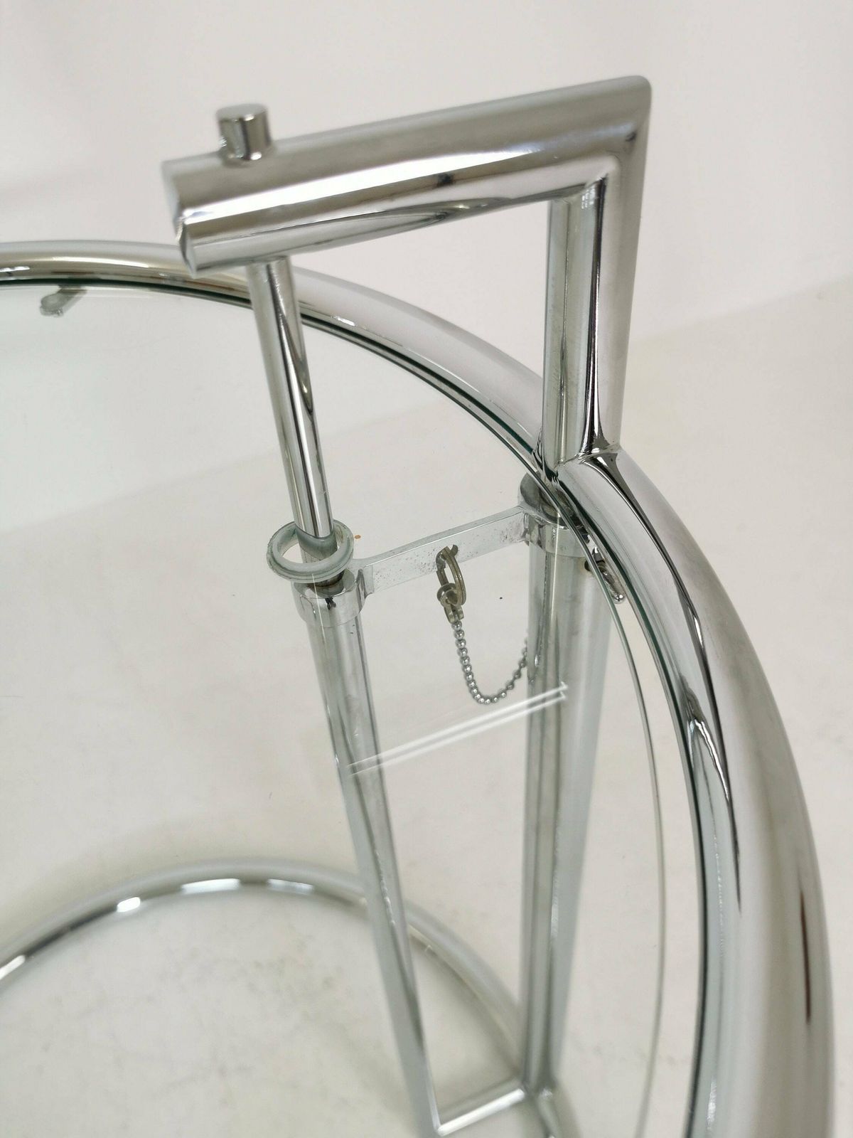 1 Of 2 Mid Century Vintage Style Of The Adjustable Table E 1027 By Eileen Gray Italy 1990s photo buy