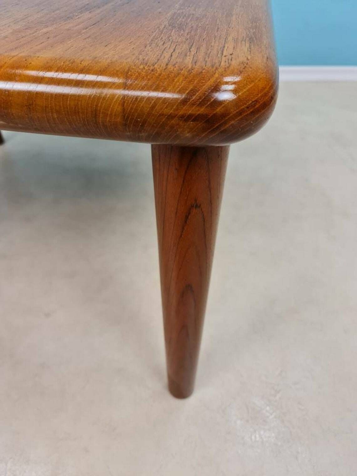 photo furniture Danish Teak Coffee Table/ Side Table By The Danish Designer Grete Jalk For Glostrup Denmark From The 60s