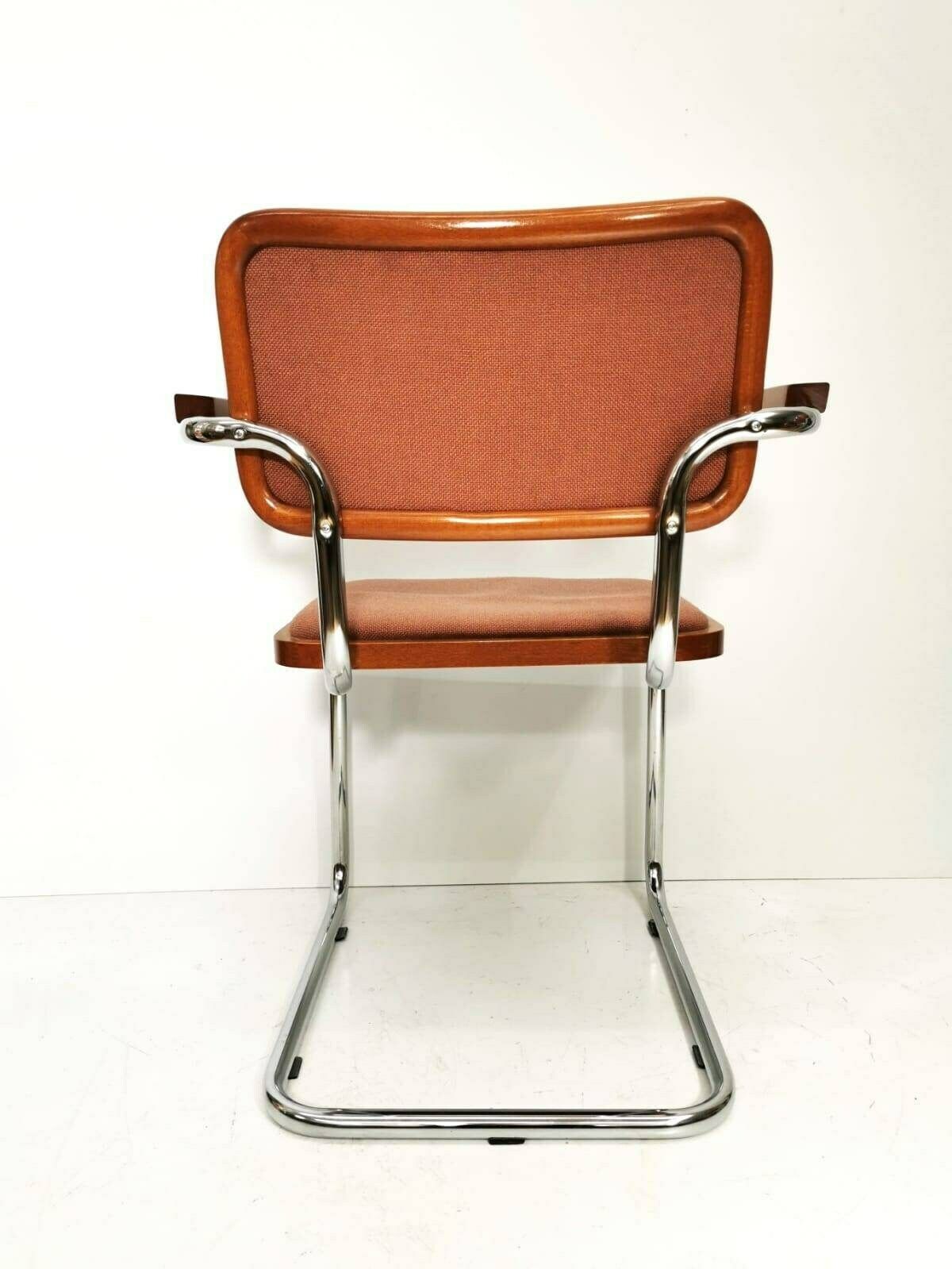 1 Of 6 Marcel Breuer B32 Upholstered Cesca Armchair, Bauhaus Design By Bene photo 700.0