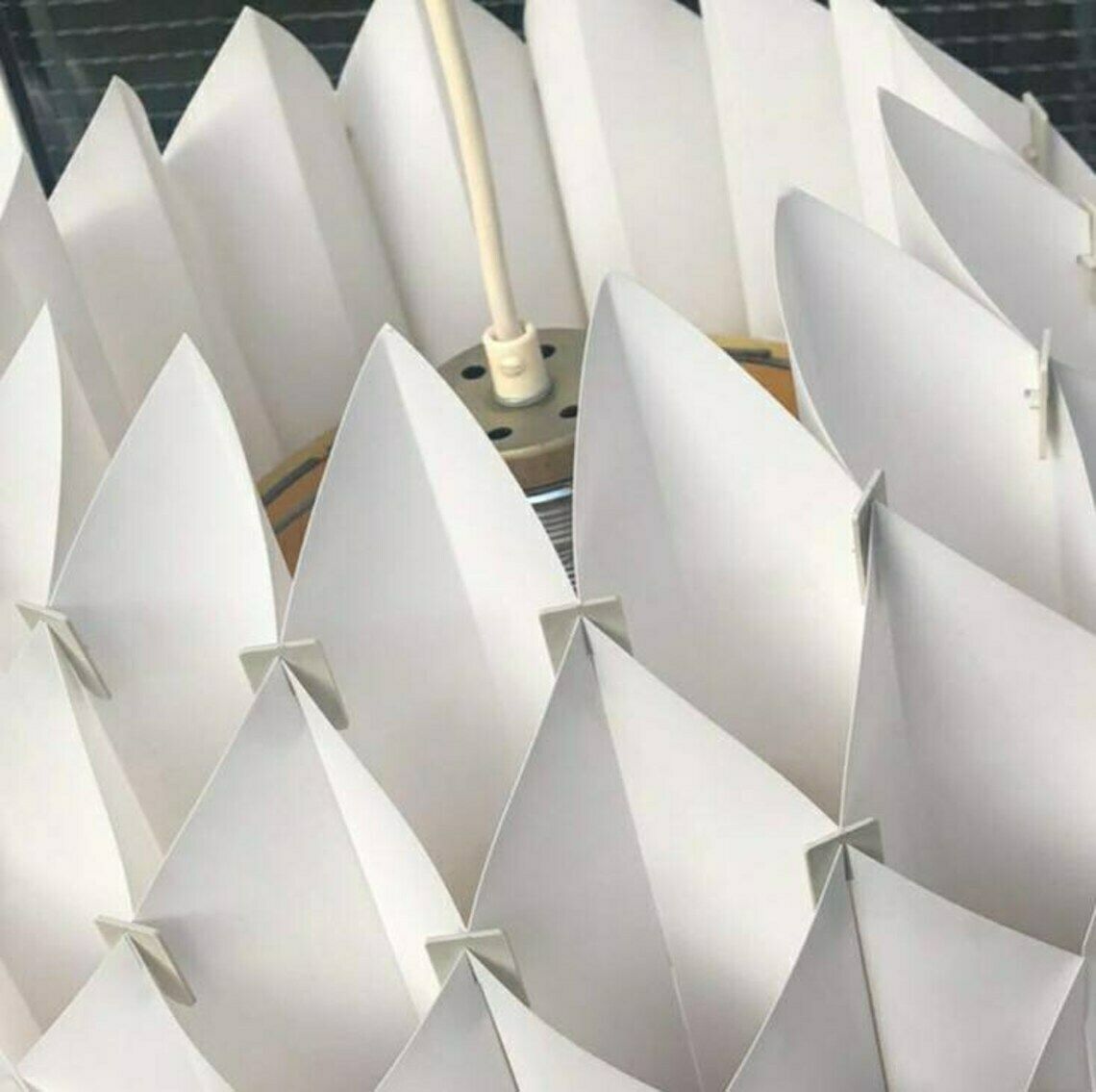 Butterfly Pendant Lamp, Designed In 1968 By The Danish Designer Lars Schiøler For Hoyrup Denmark photo vinterior