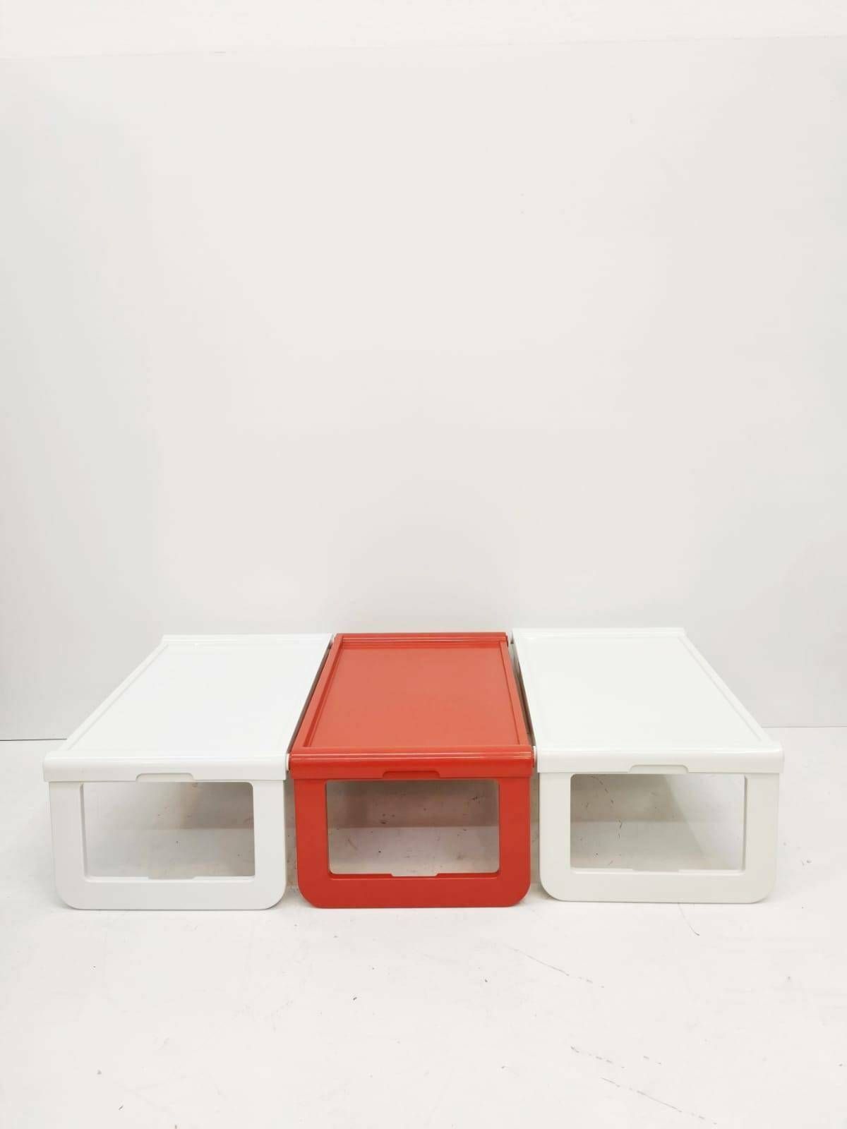 Guzzini Pepito,Design Luigi Massoni, Side Table, Breakfast Table With Original Packing 1970s photo furniture