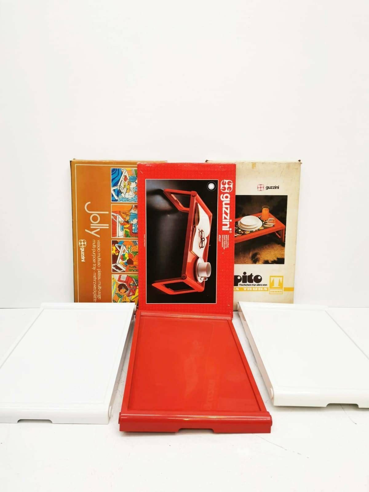 Guzzini Pepito,Design Luigi Massoni, Side Table, Breakfast Table With Original Packing 1970s photo for sale