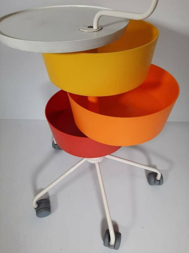 Vintage Trolley   Klytig Sweden 1980s Maria Hedensjö Bergquist Spaceage   Ikea Ps photo vinterior