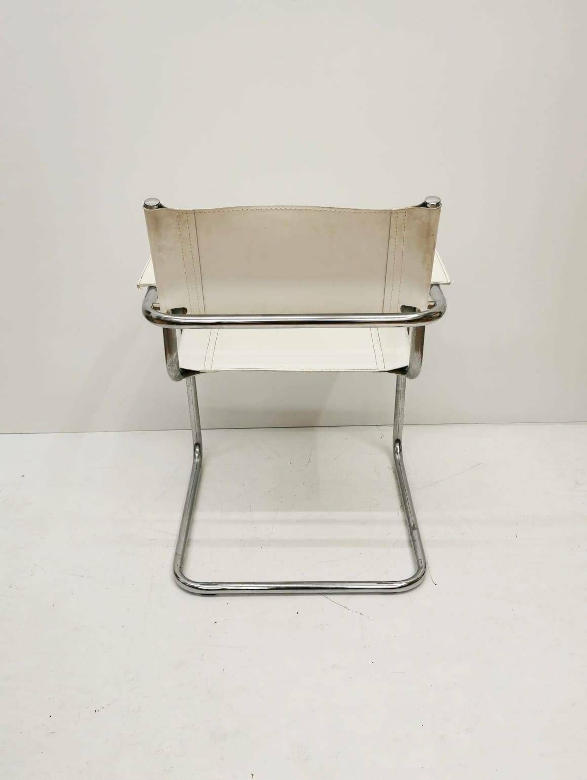 photo furniture 1 Of 2 Model Mg5 Centro Studi Desk Chair By Mart Stam & Marcel Breuer For Matteo Grassi, 1970s