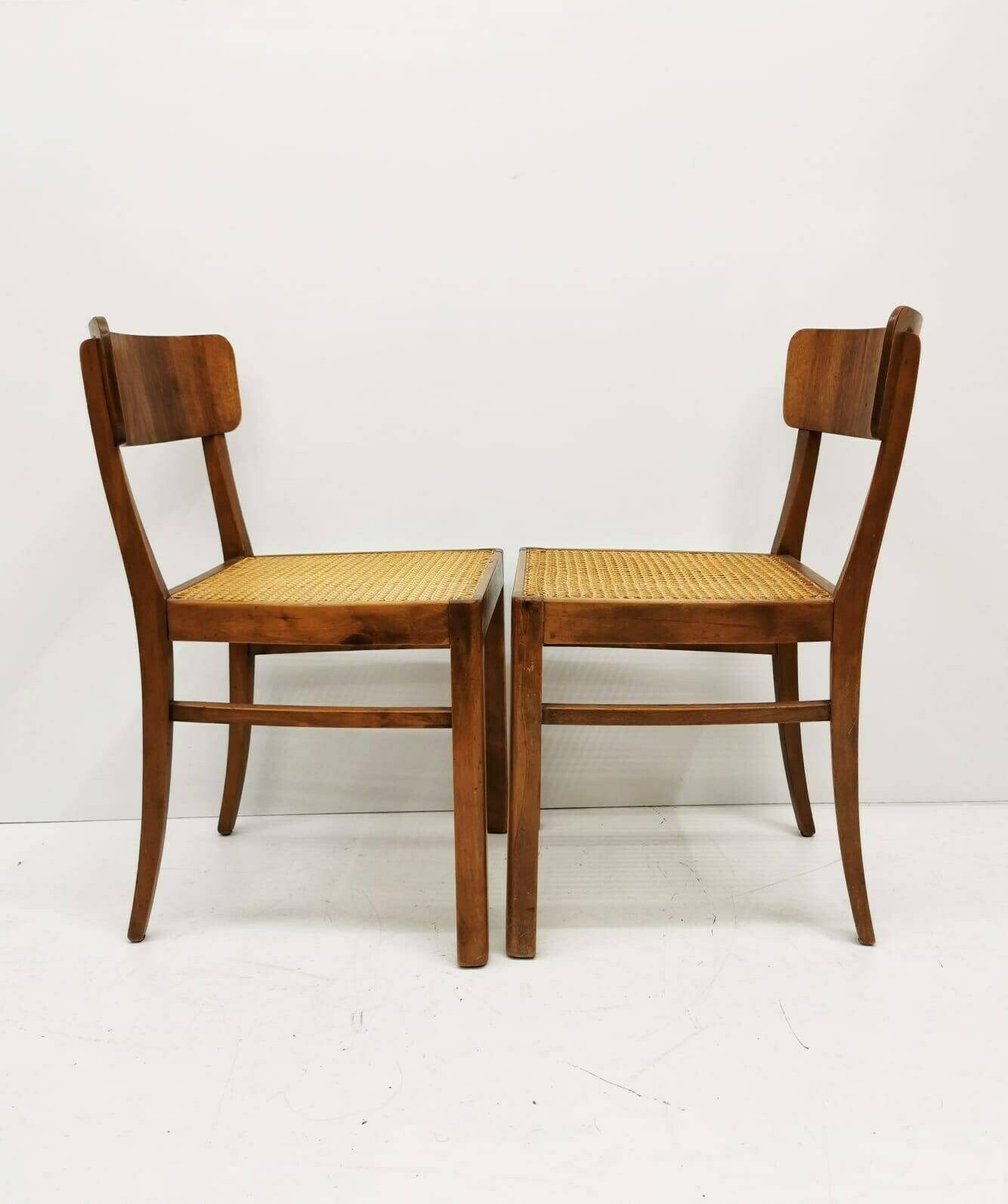 Rattan Wooden Chair Austria 1960s photo 237.0